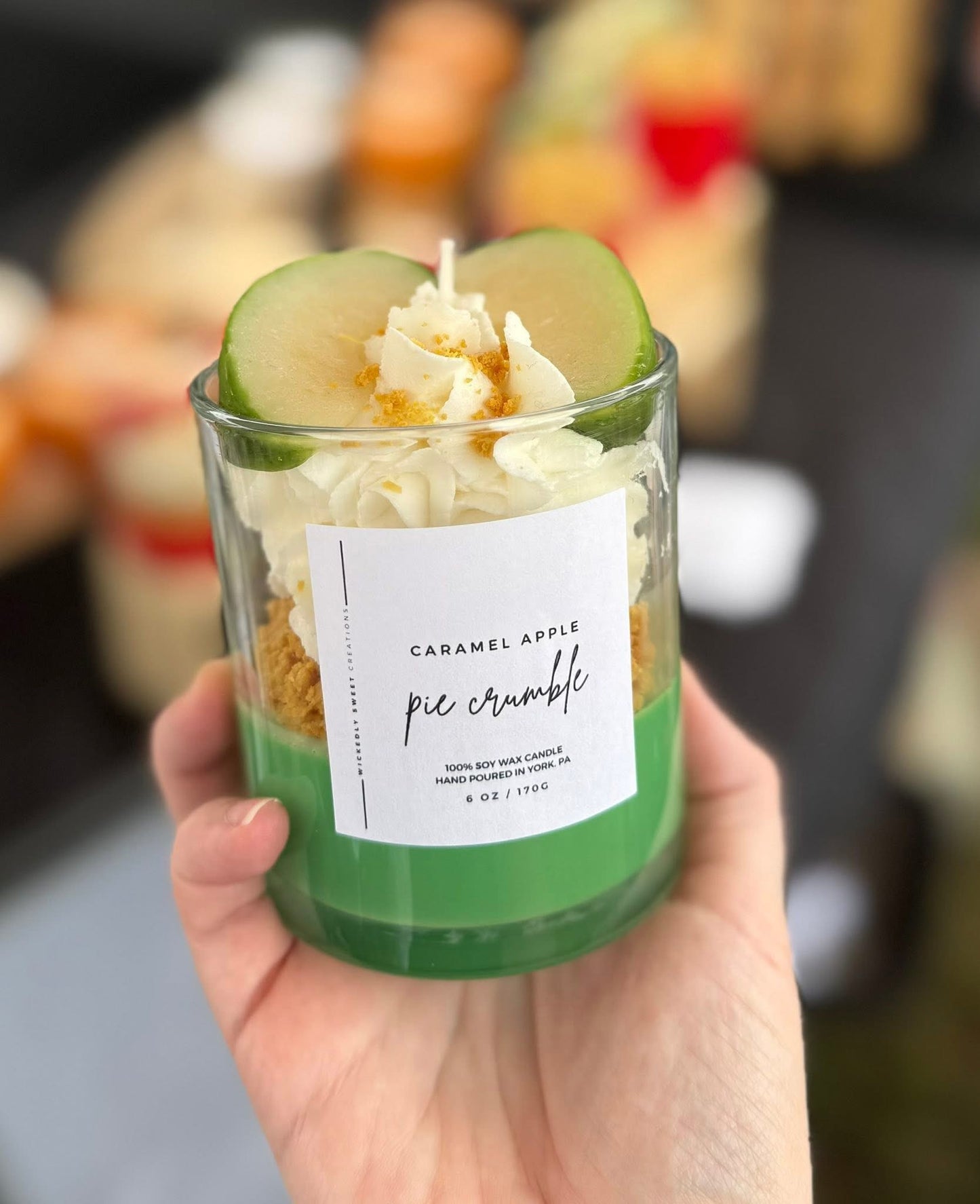 Caramel Apple Pie Crumble Candle