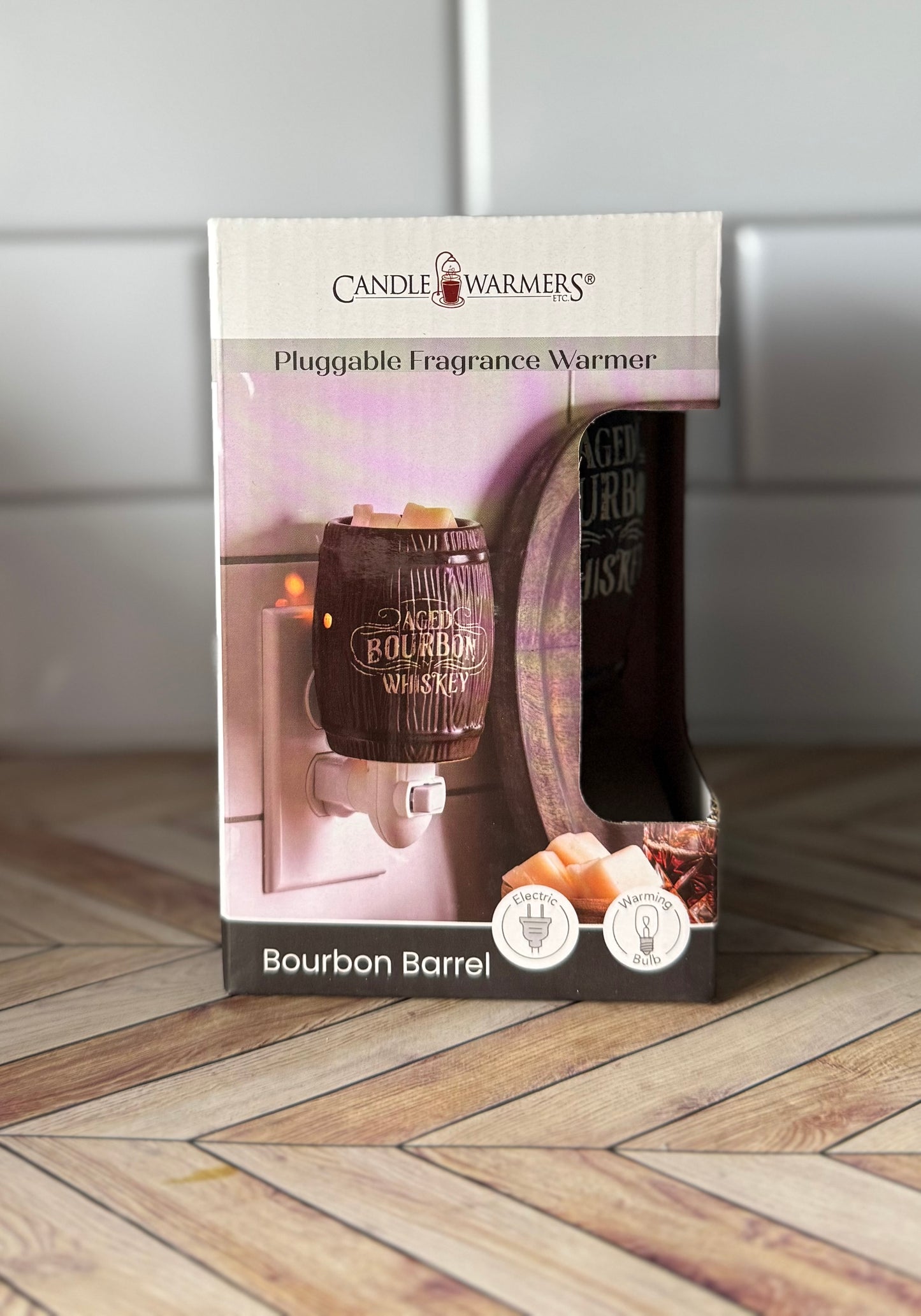 Bourbon Barrel Pluggable Wax Warmer