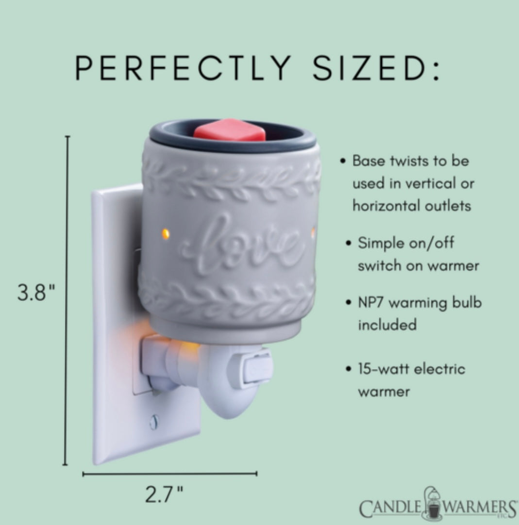 Love Flip Dish Pluggable Wax Warmer