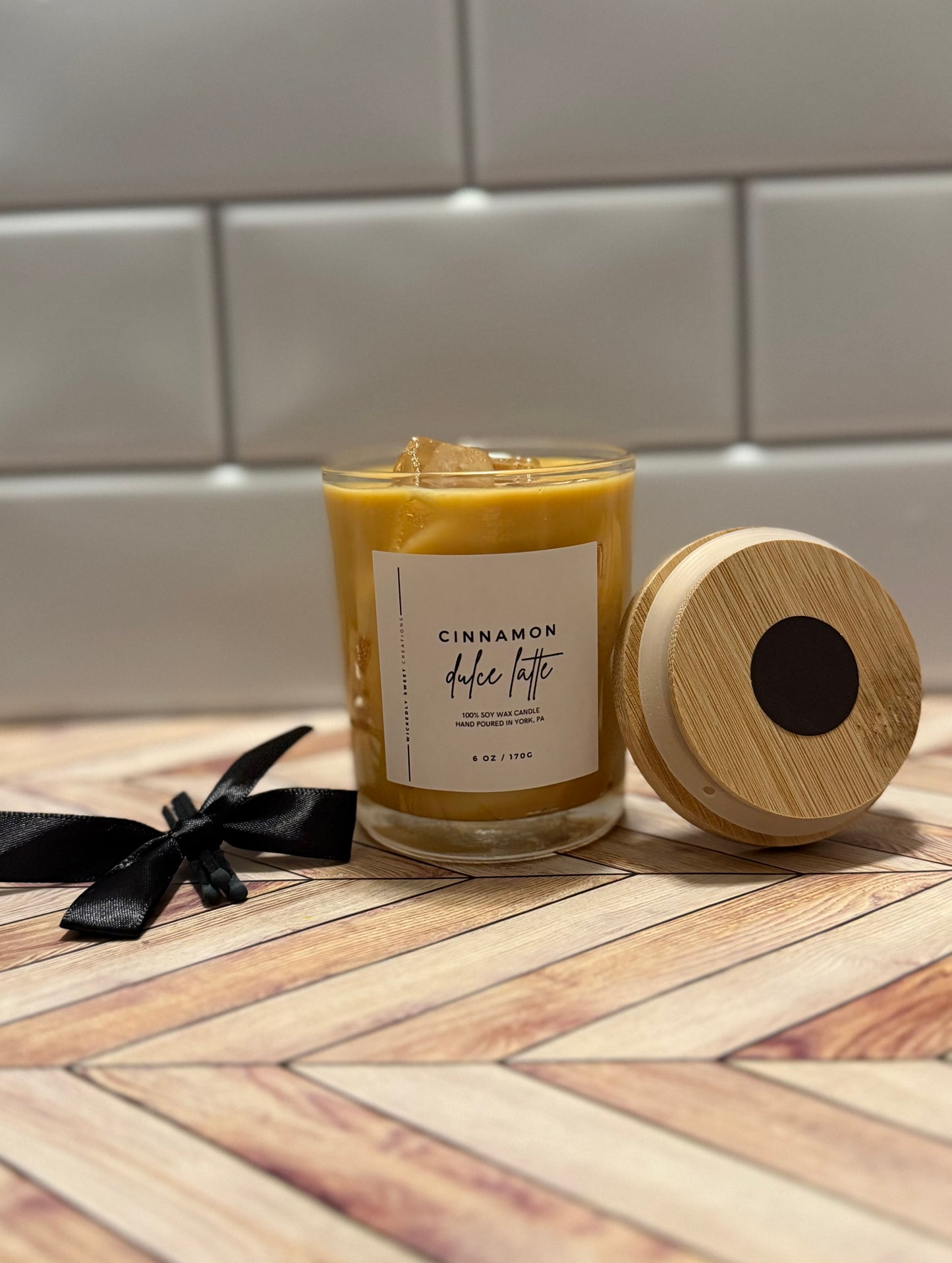 Cinnamon Dulce Iced Latte Candle