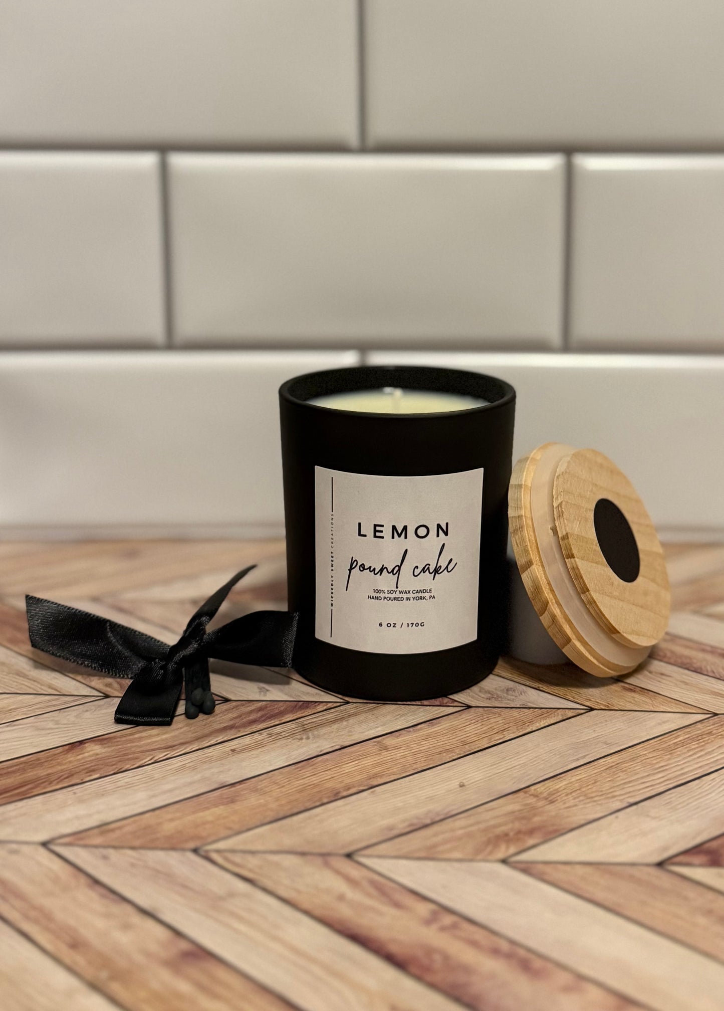 Lemon Pound Cake Candle