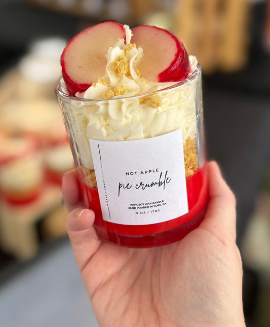Hot Apple Pie Crumble Candle