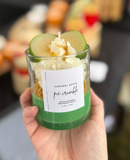 Caramel Apple Pie Crumble Candle