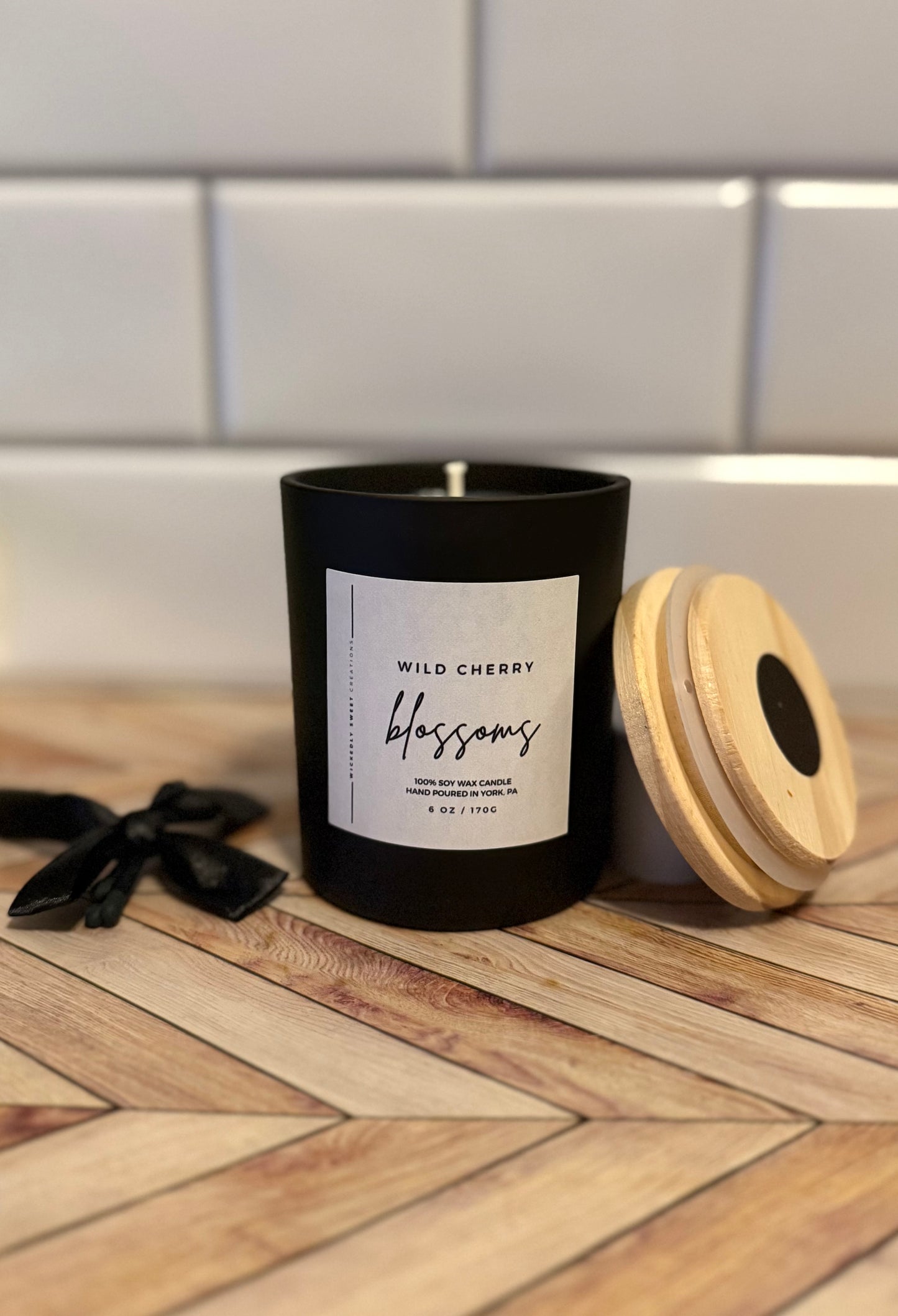Wild Cherry Blossoms Candle