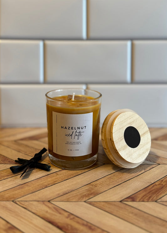 Hazelnut Iced Latte Candle