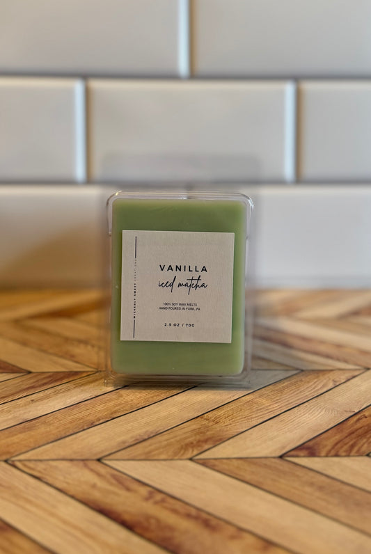 Vanilla Iced Matcha Wax Melts