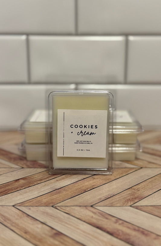 Cookies and Cream Wax Melts