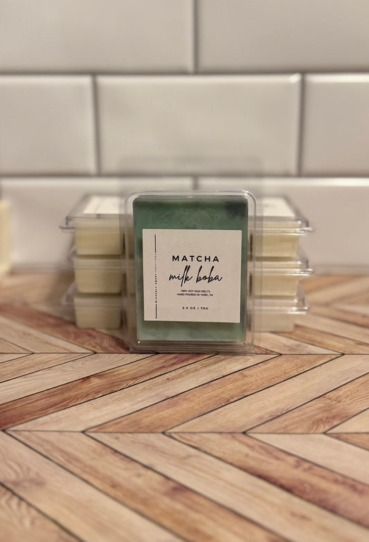 Matcha Milk Boba Wax Melts